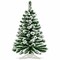RAHEEV; 3 ft Snow Flocked Artificial Christmas Tree with Hinged Branches; Category:Christmas Tabletop & Accent Trees; Image:2